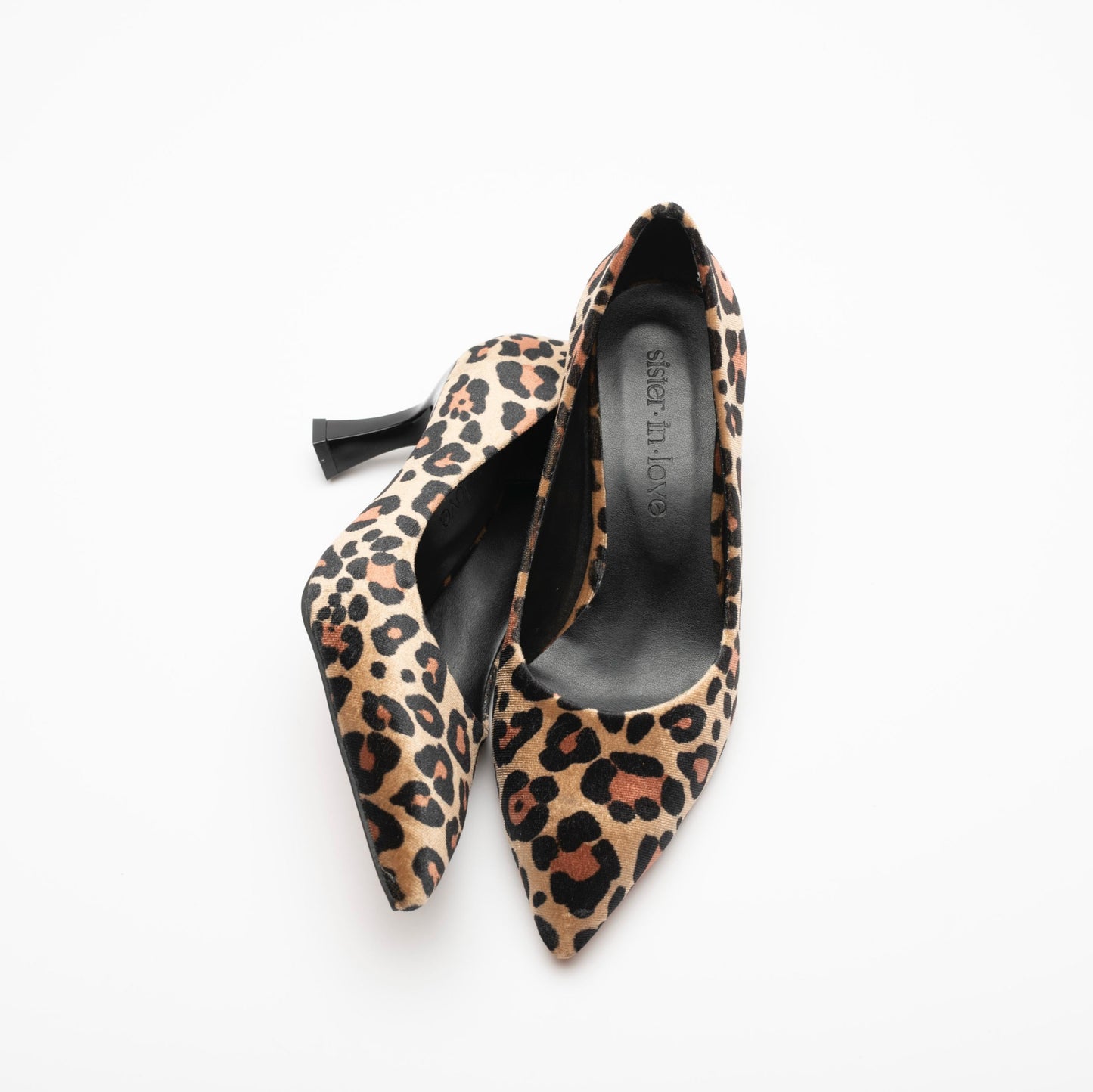 Charlotte Leopar Desenli Stiletto