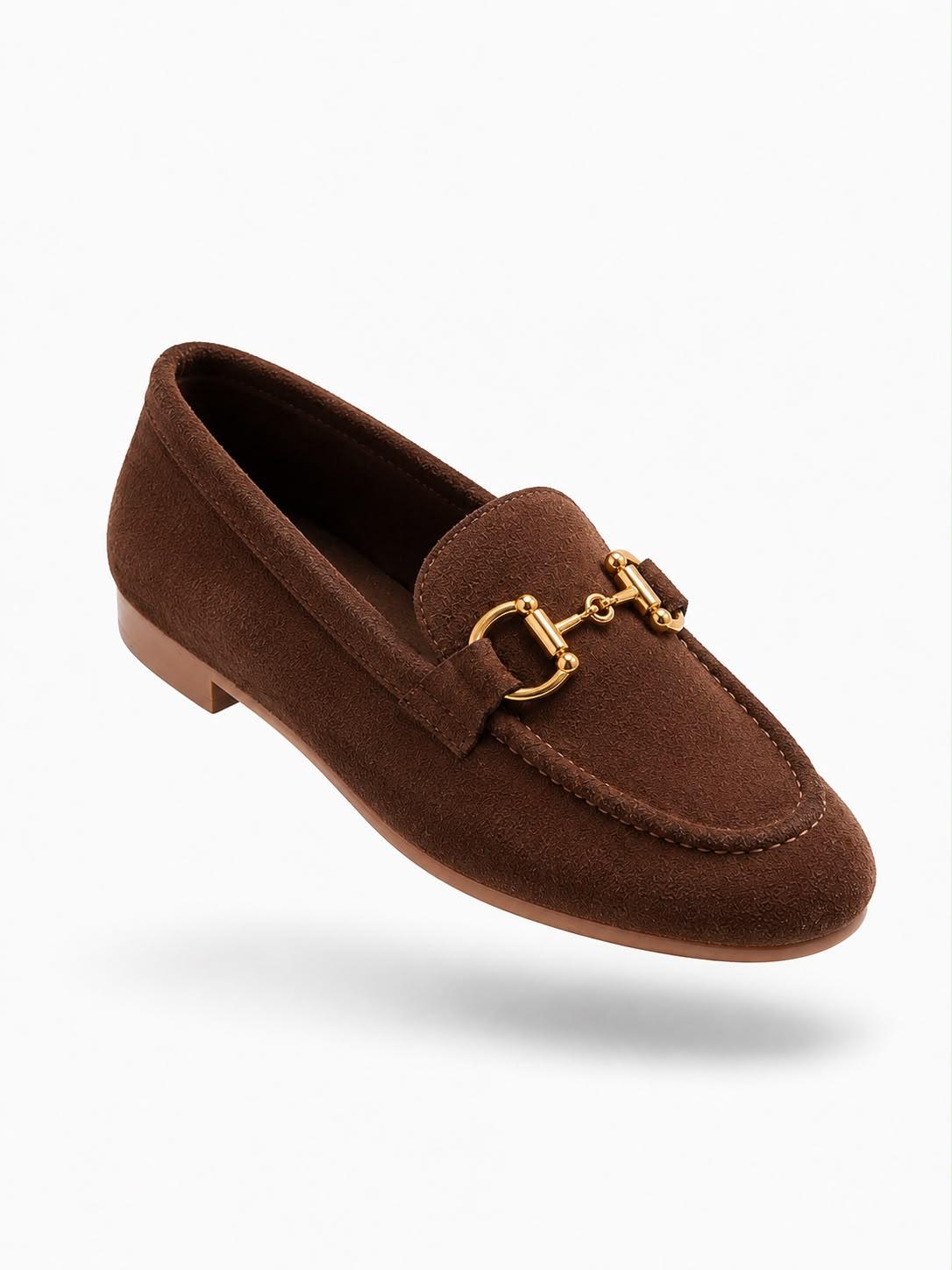 Colette Toka Detaylı Süet Loafer