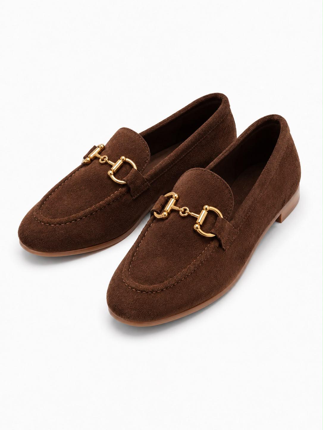 Colette Toka Detaylı Süet Loafer