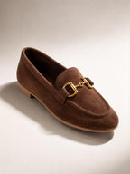 Colette Toka Detaylı Süet Loafer