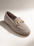 Colette Toka Detaylı Süet Loafer
