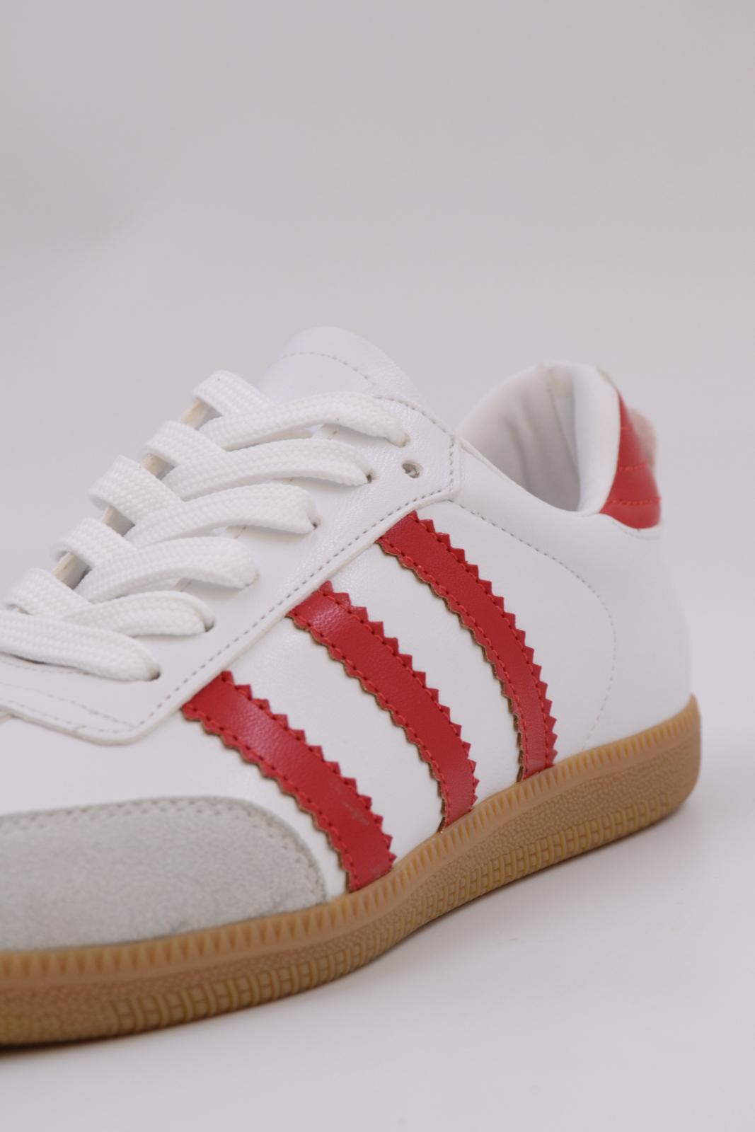 Benard Çizgili Deri Spor Ayakkabı