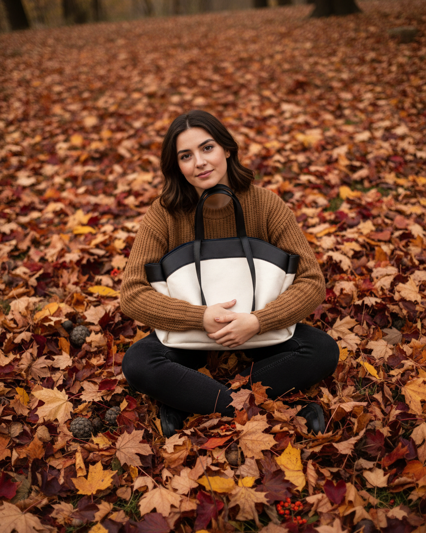 Domenica Double Handle Women's Canvas Bag