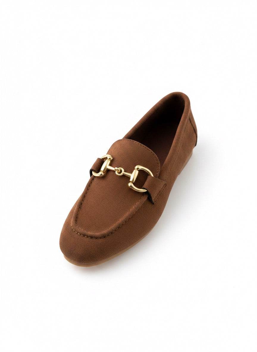 Colette toka detaylı süet loafer