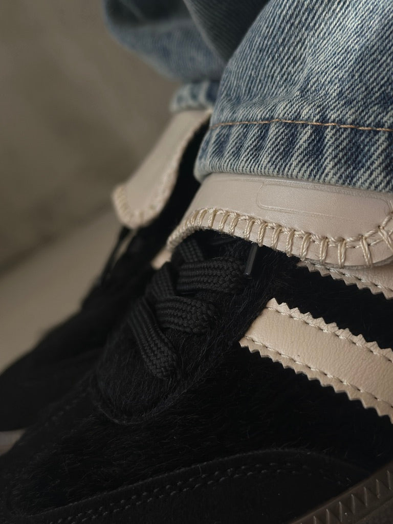 Bernice Beyaz Bordo Çizgili Spor Ayakkabı