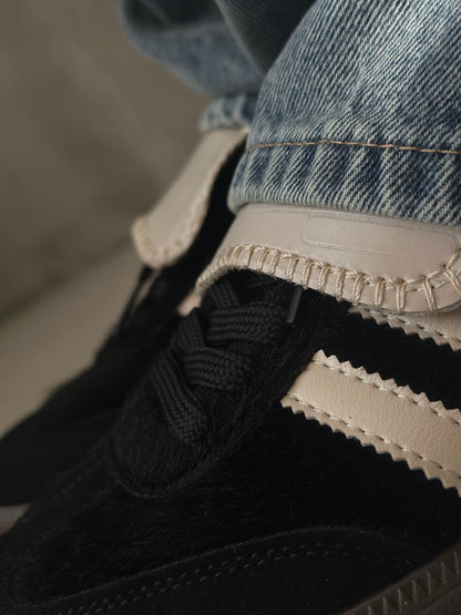 Bernice Beyaz Bordo Çizgili Spor Ayakkabı