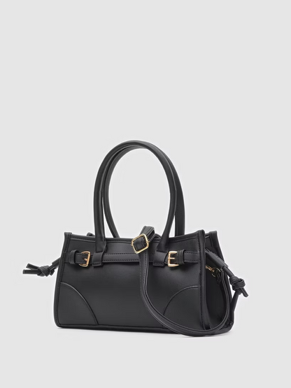 Annabel Ayarlanabilir Askılı El ve Omuz Çantası- Siyah