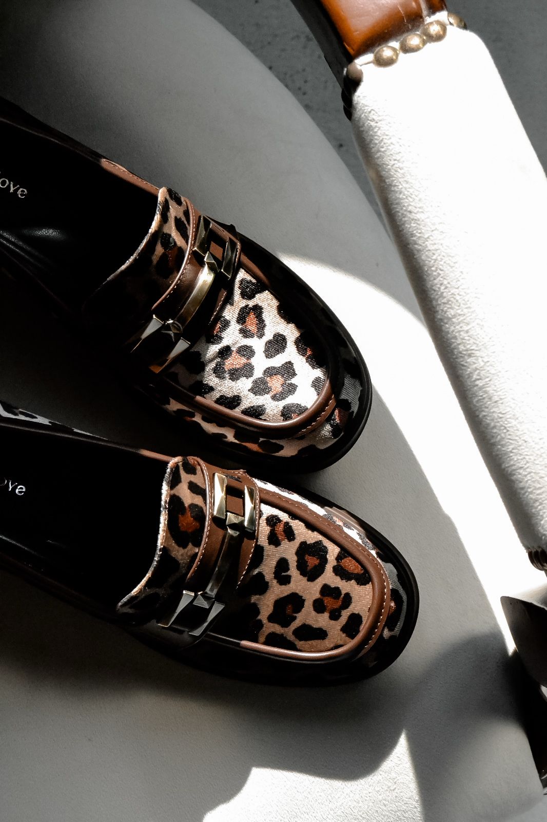 Jolie Leopar Topuklu Loafer