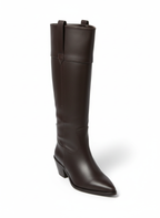 Fabiana Uzun kadın Çizme-Kahverengi