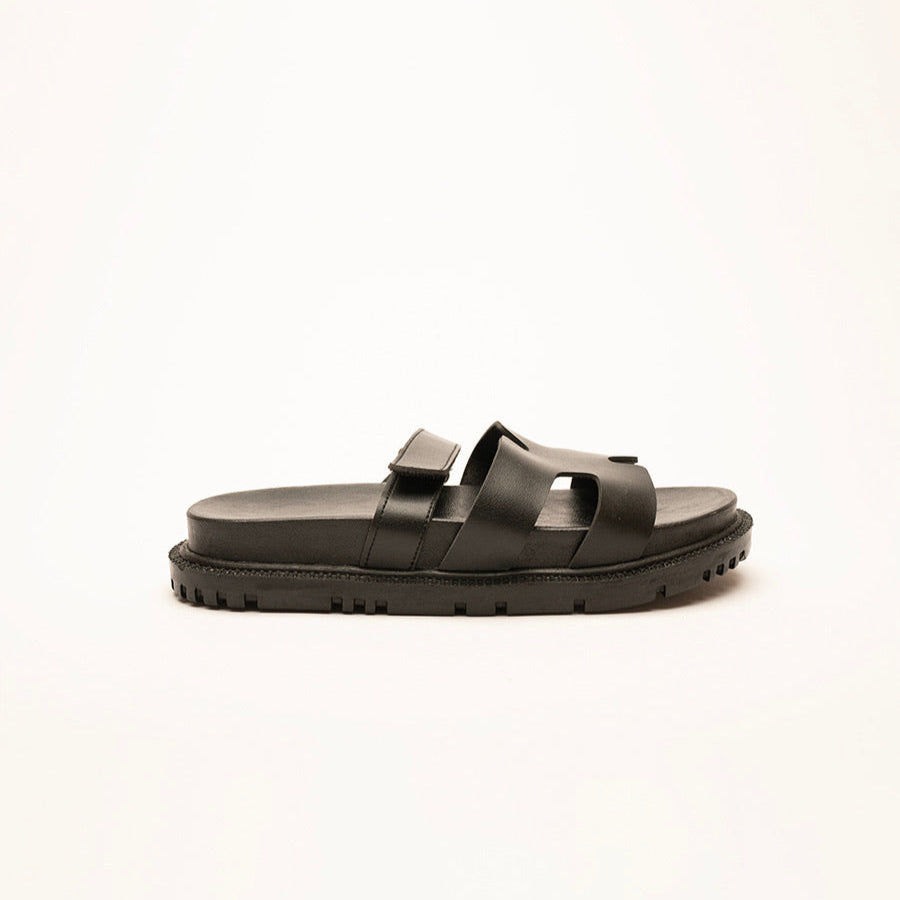 Ellen Thick-Soled Velcro Women's Slippers