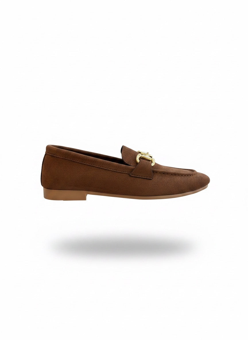 Colette toka detaylı süet loafer