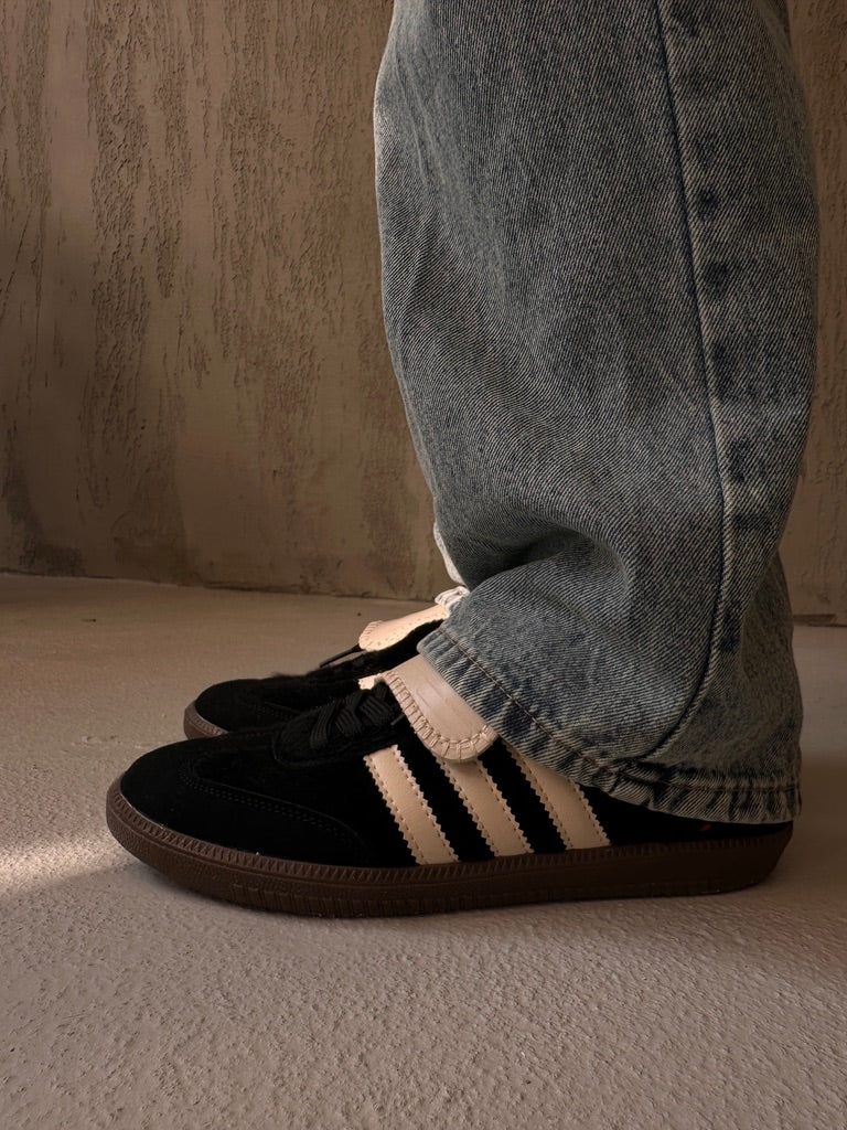 Bernice Beyaz Bordo Çizgili Spor Ayakkabı