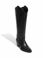 Jacalyn Black Cowboy Boots