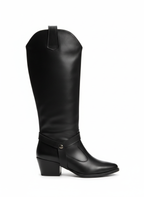 Jacalyn Black Cowboy Boots