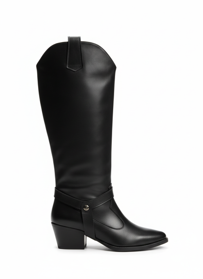 Jacalyn Siyah Kovboy Bot