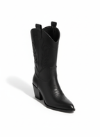 Calamity Jane Kısa Kovboy Nakışlı  Bot