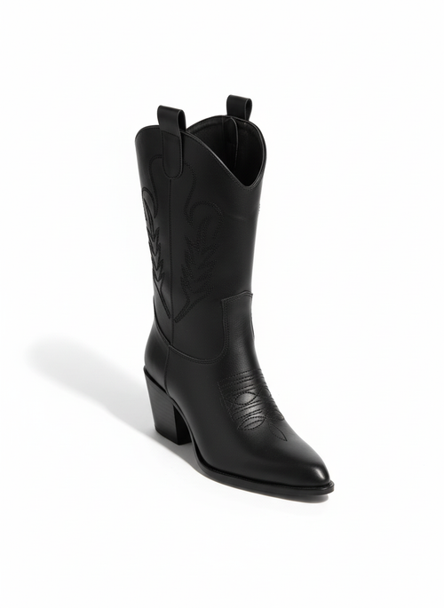 Calamity Jane Short Cowboy Embroidered Boots