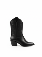 Calamity Jane Kısa Kovboy Nakışlı  Bot