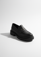 Elle Tokalı Kalın Taban Detay Kadın Ayakkabı