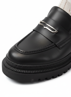 Elle Tokalı Kalın Taban Detay Kadın Ayakkabı