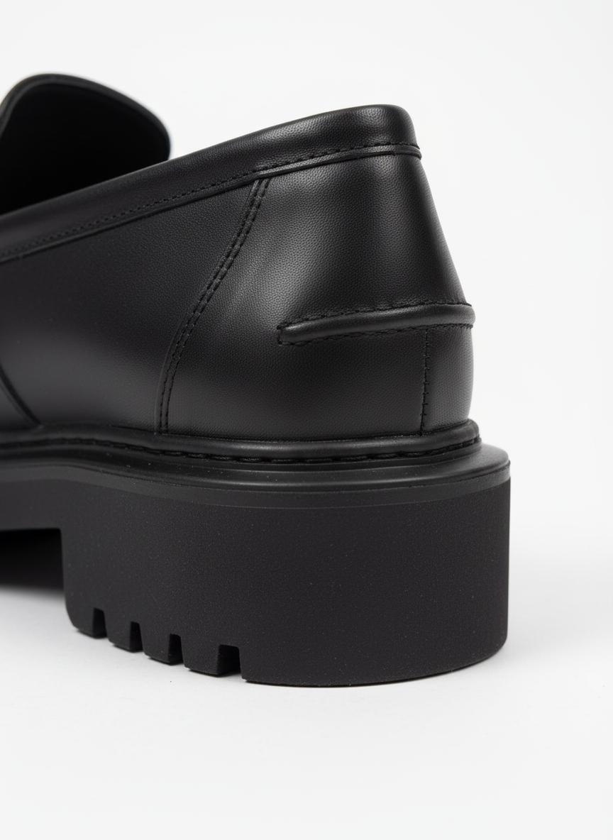 Elle Tokalı Kalın Taban Detay Kadın Ayakkabı