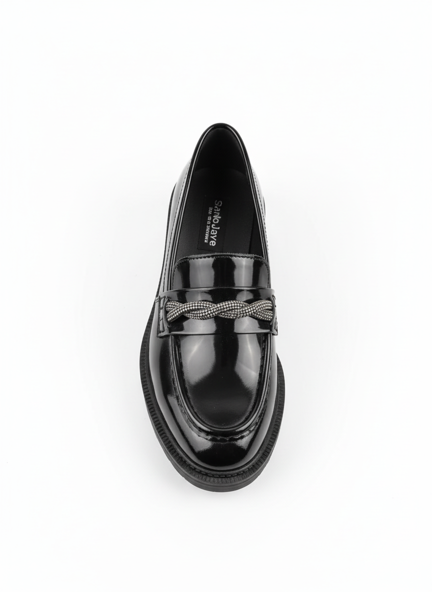 Karla Black Rhinestone Women's Shoes 