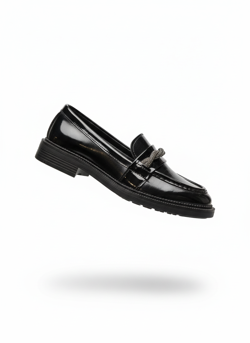 Karla Black Rhinestone Women's Shoes 