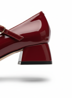 Ketty Rugan Topuklu Kadın Ayakkabı - Bordo