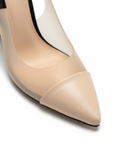 Elenor Renk Kontrastlı Stiletto