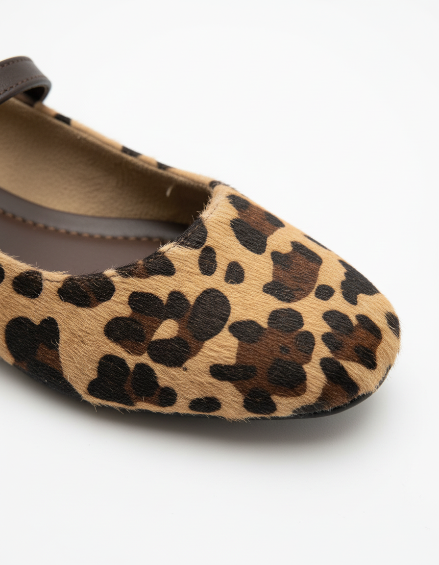 Jane Patterned Ballet Flats