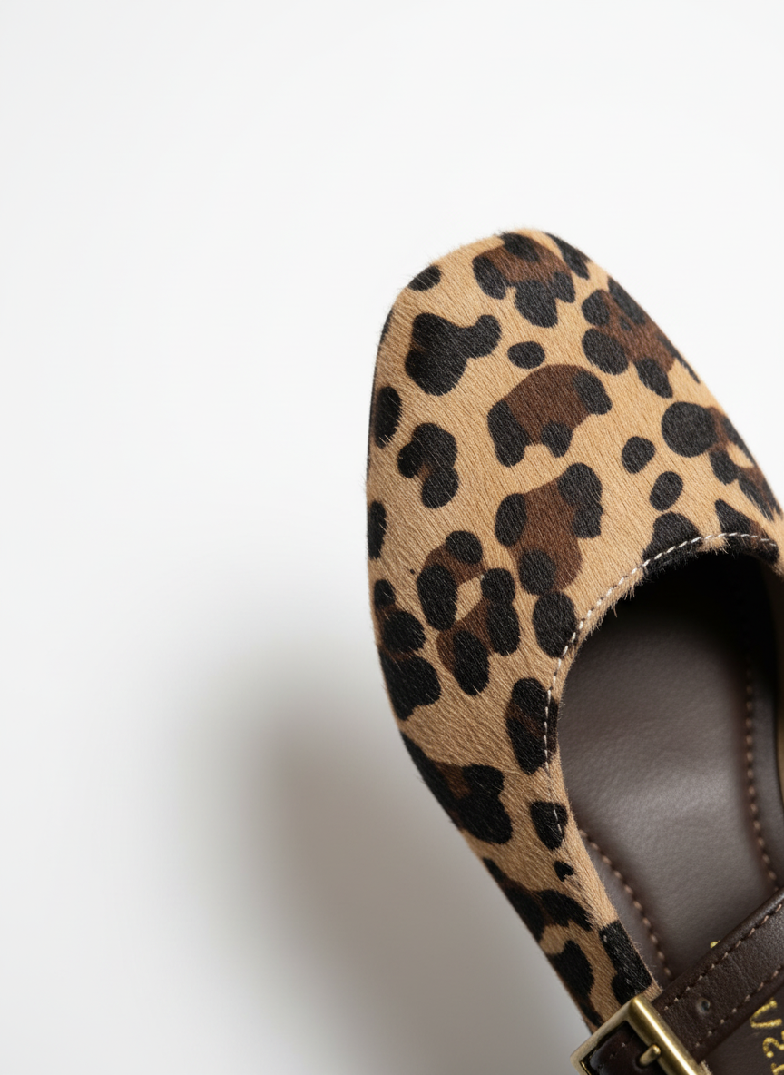 Jane Patterned Ballet Flats