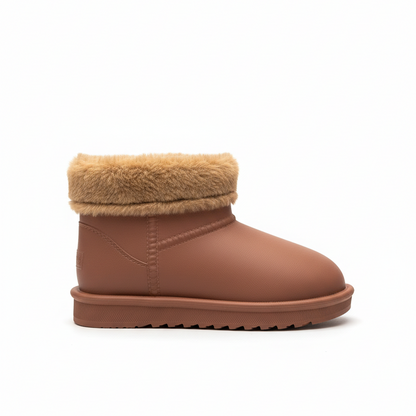 Luic İçi Tüylü Su Geçirmez Bot - Taba