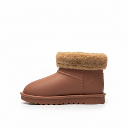 Luic İçi Tüylü Su Geçirmez Bot - Taba