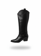 Jacalyn Black Cowboy Boots