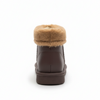 Luic İçi Tüylü Su Geçirmez Bot- Kahverengi