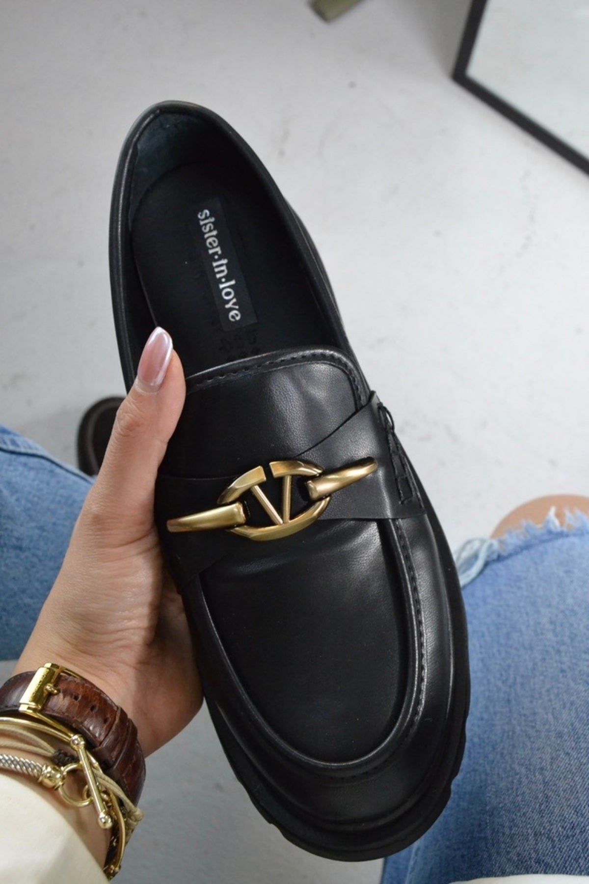Abriel Toka Detaylı Kadın Loafer
