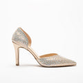 Albertina Stone Detail High Heel Shoes