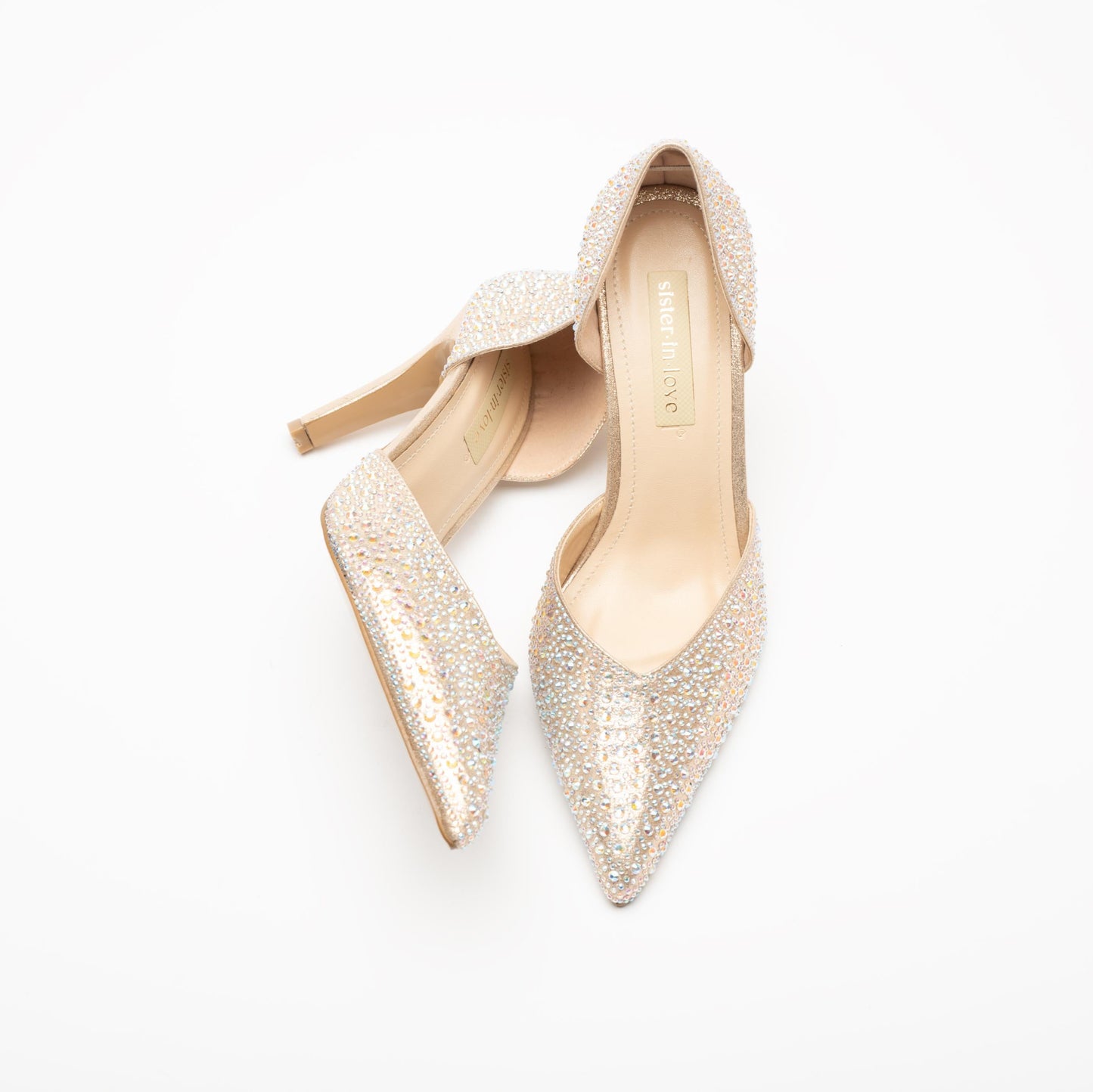 Albertina Taş Detaylı Topuklu Ayakkabı