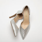 Albertina Taş Detaylı Topuklu Ayakkabı