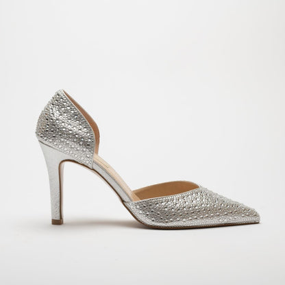 Albertina Taş Detaylı Topuklu Ayakkabı