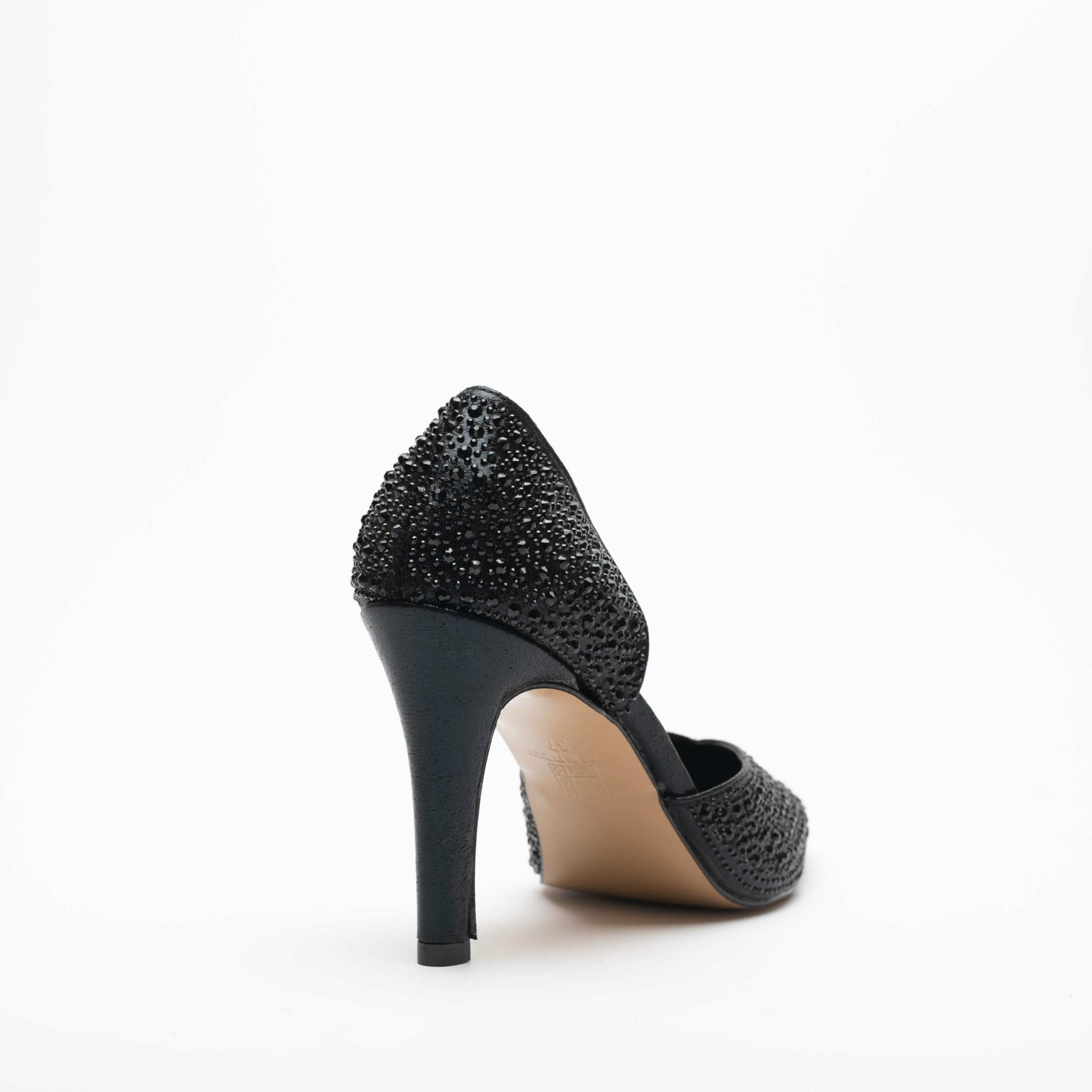 Albertina Taş Detaylı Topuklu Ayakkabı