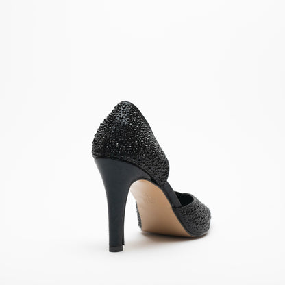 Albertina Taş Detaylı Topuklu Ayakkabı