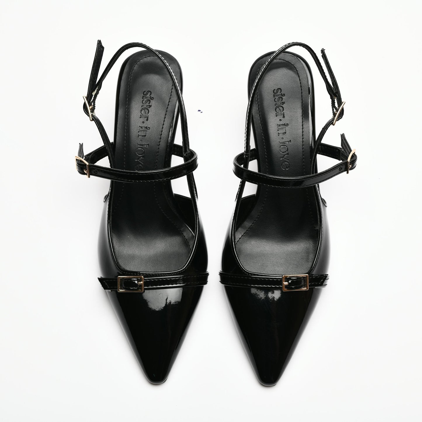 Asta Kısa Topuklu Tokalı Rugan Stiletto