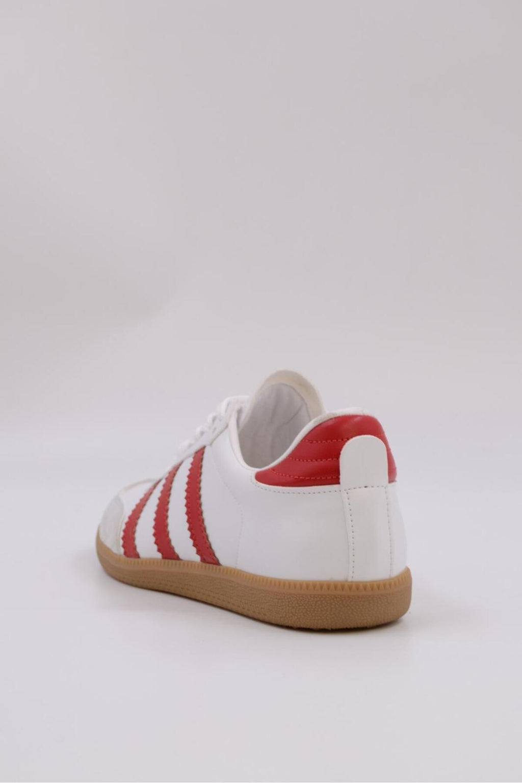 Benard Striped Leather Sneakers