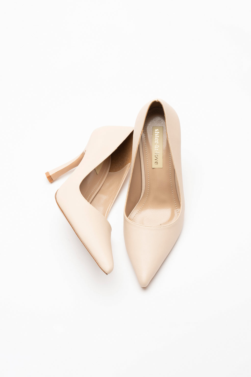 Charlotte Leather High Heel Stiletto