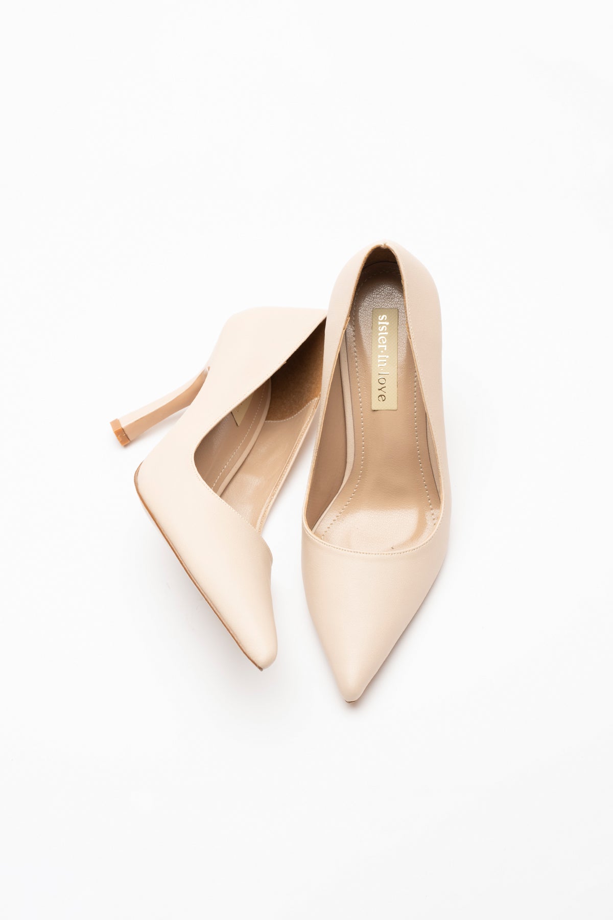 Charlotte Leather High Heel Stiletto