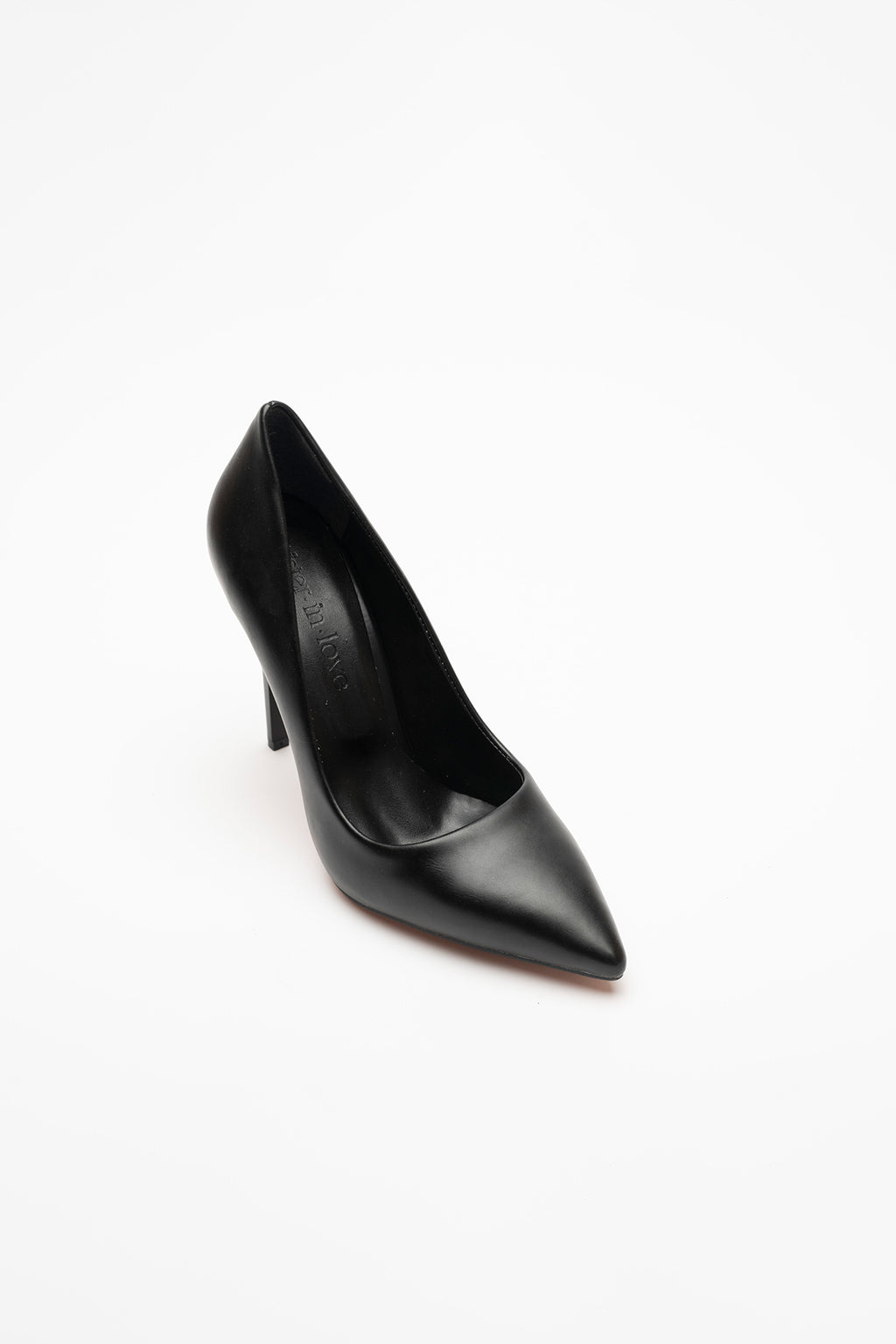 Charlotte Leather High Heel Stiletto