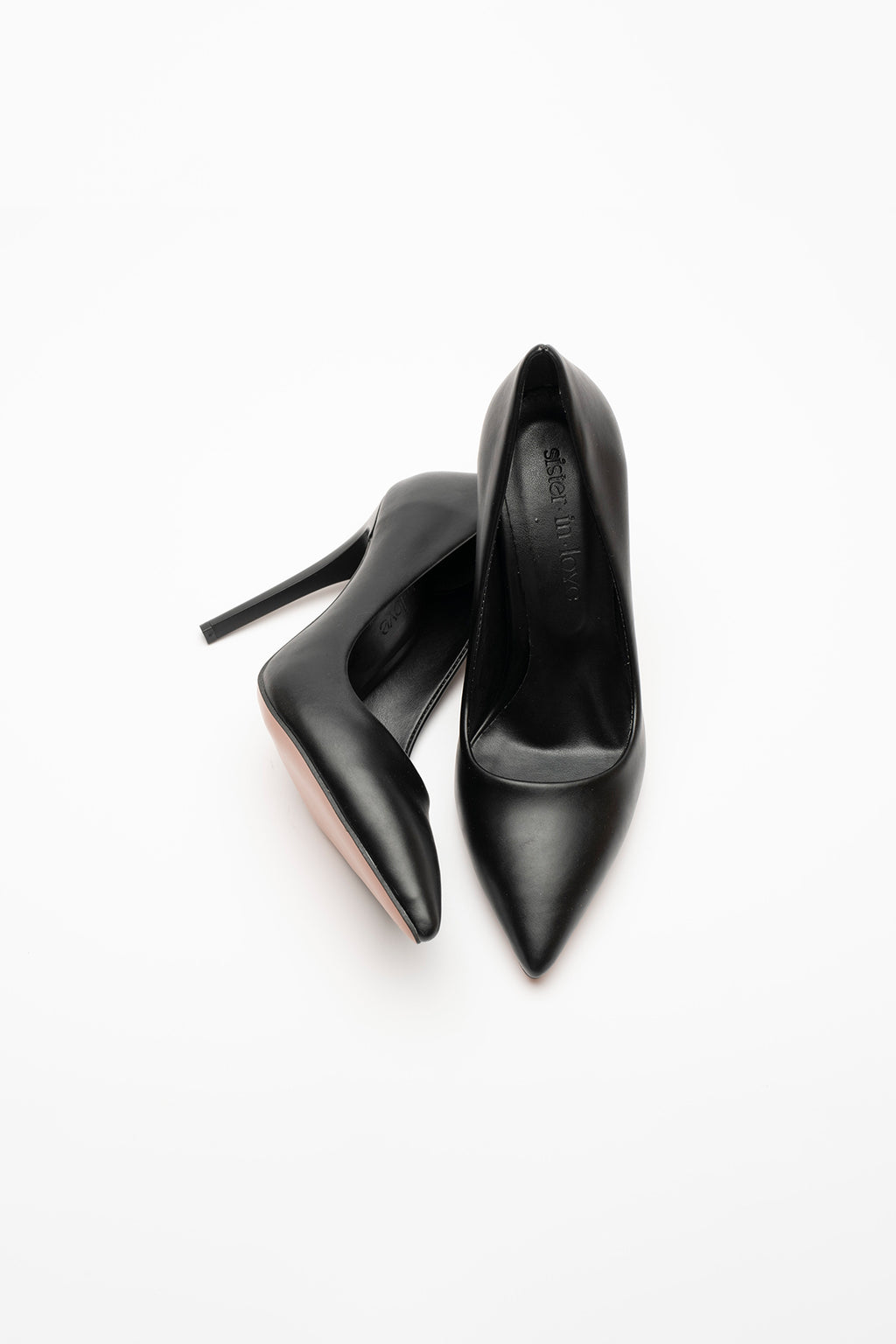 Charlotte Leather High Heel Stiletto