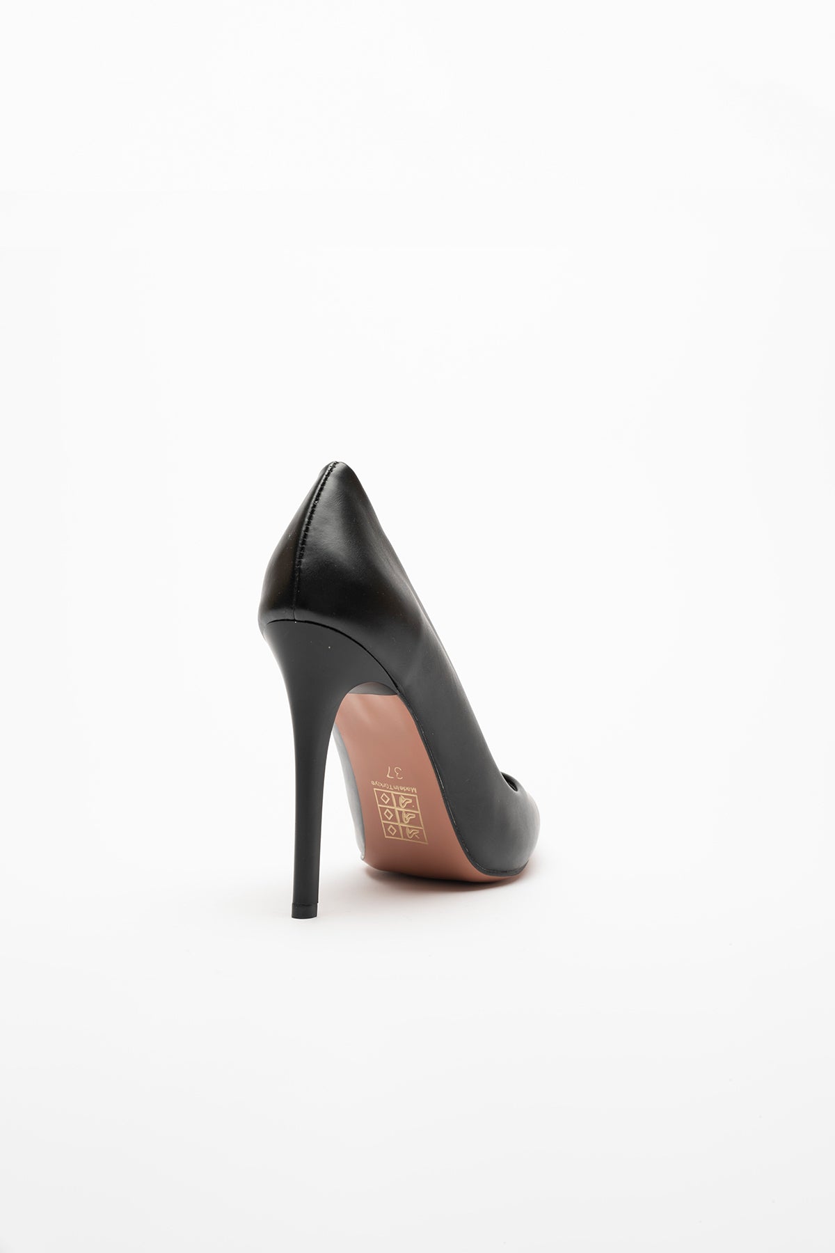 Charlotte Leather High Heel Stiletto