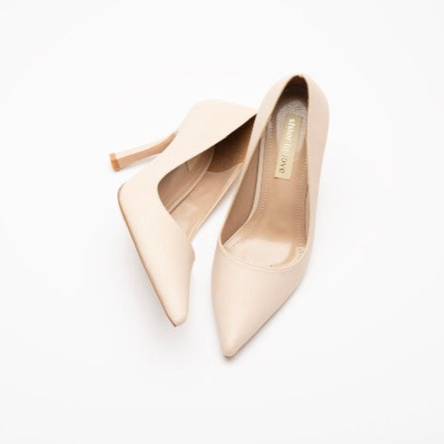 Charlotte Leather Heel Women's Stiletto